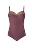 Immagine di PLUS SIZE SWIM SUIT GOLD  TRIM